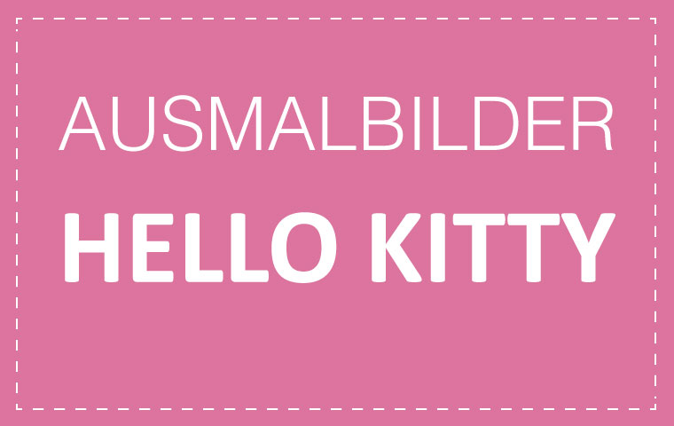 Ausmalbilder: Hello Kitty | CONVICTORIUS